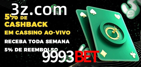 Promoções do cassino ao Vivo 9993BET